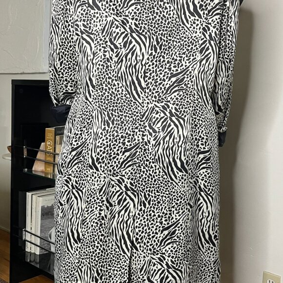 Lily & Taylor Zebra/Dalmation Print  Coat - Picture 9 of 15